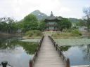 Gyongbok Paladskomplekset. I denne pavillon inviterede kongen besøgende på te.